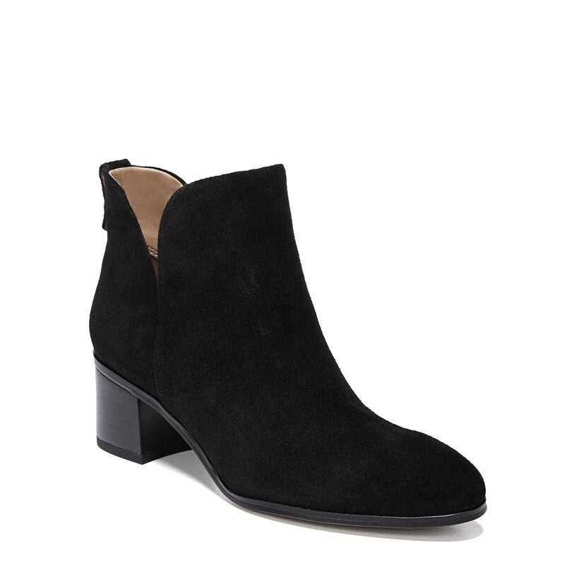 Franco Sarto Reeve Booties (Black Suede)