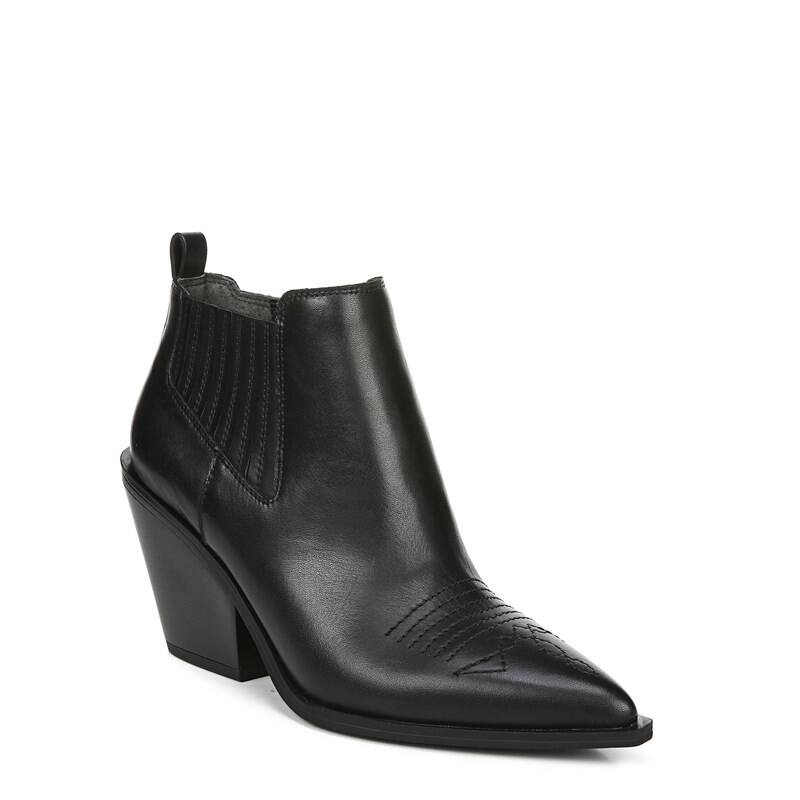 Franco Sarto Women's Cavallarie Booties (Black Leather)