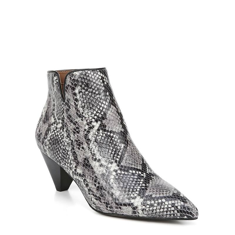 Franco Sarto Women's Dare 2 Booties (Roccia Snake Print Leather)