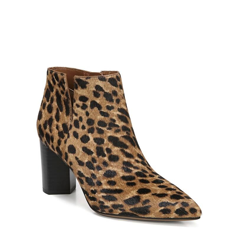 Franco Sarto Women's Nest Booties (Leopard Print Calf Hair)