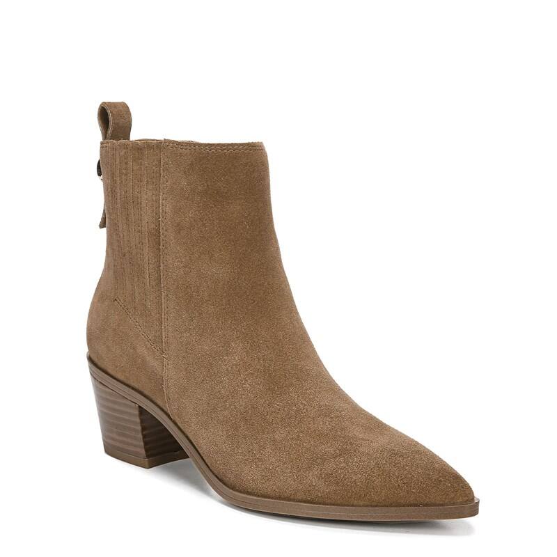 Franco Sarto Shay Booties (Teddy Brown Suede)