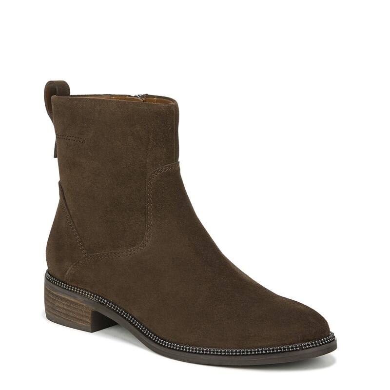 Franco Sarto Brindle Booties (Dark Hickory Suede)