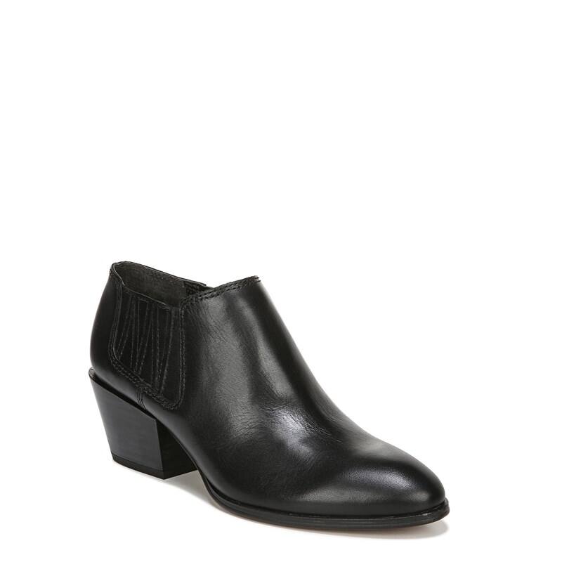 Franco Sarto Dylann Booties (Black Leather)