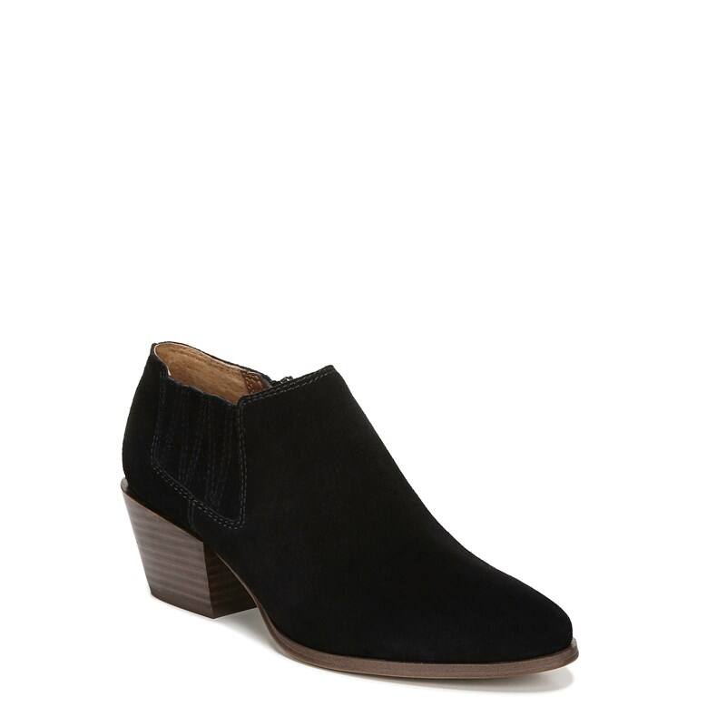 Franco Sarto Dylann Booties (Black Suede)