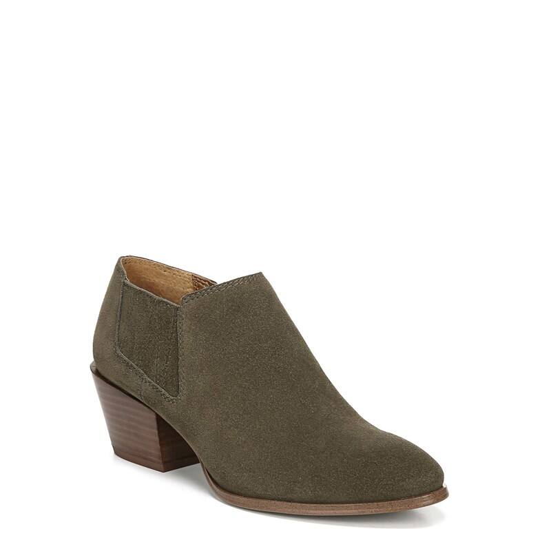 Franco Sarto Dylann Booties (Military Green Suede)