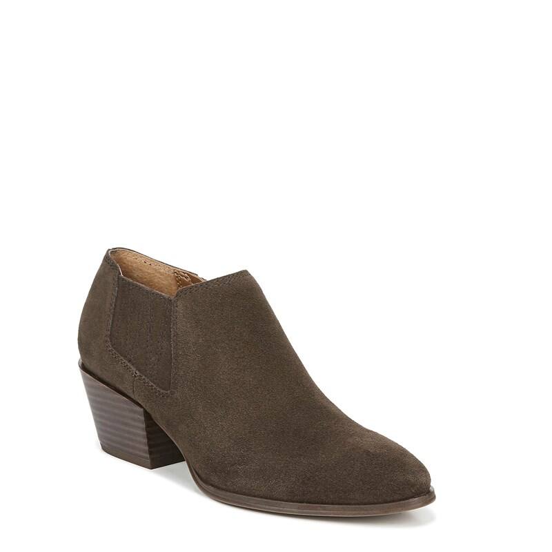 Franco Sarto Dylann Booties (Dark Hickory Suede)