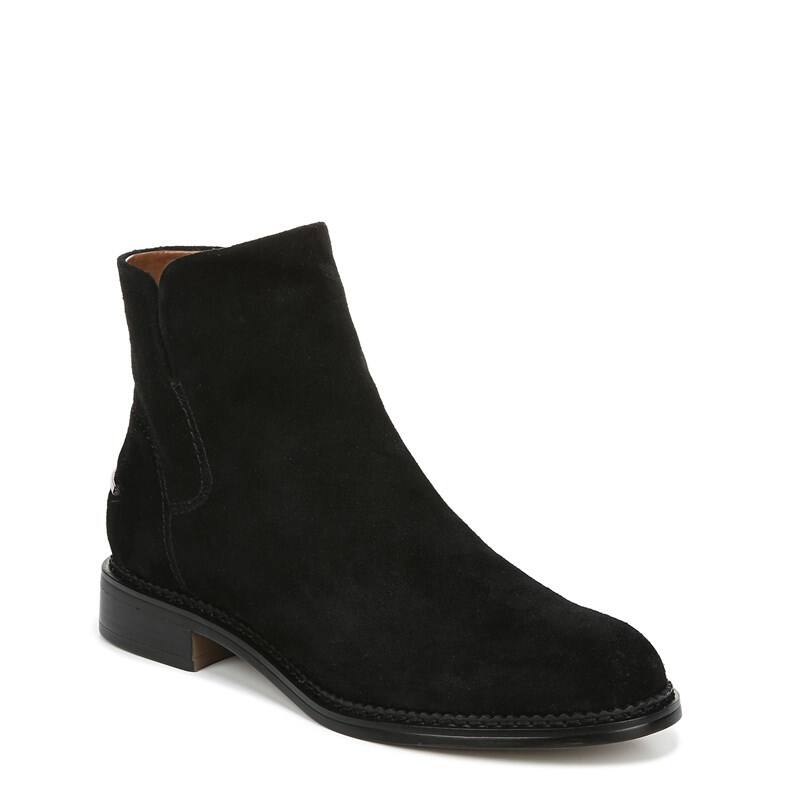Franco Sarto Women's Happily Booties (Black Suede)