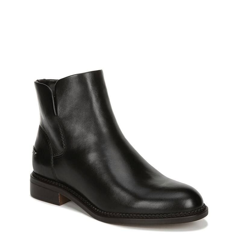 Franco Sarto Women's Happily Booties (Black Leather)