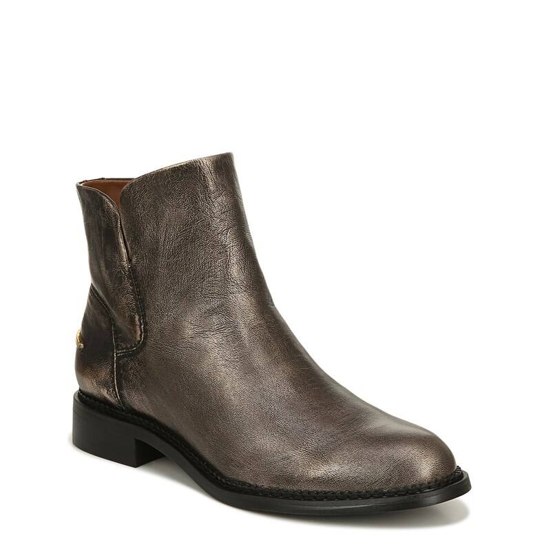 Franco Sarto Women's Happily Booties (Gold Leather)
