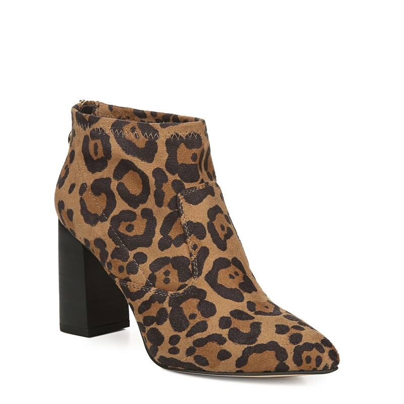 Franco Sarto Women's Kortney Booties (Leopard Fabric)