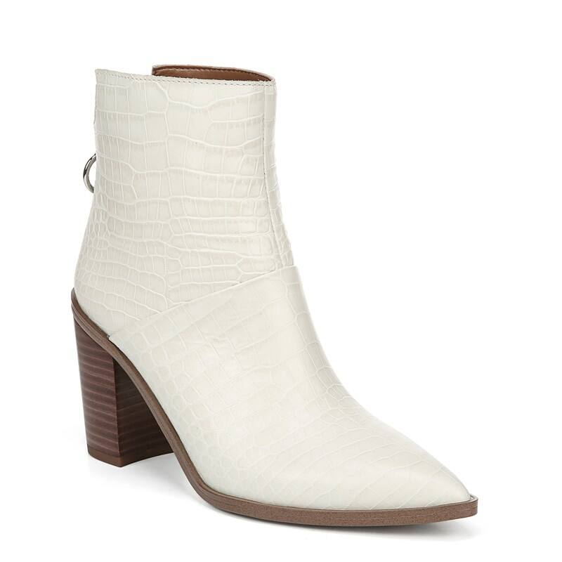 Franco Sarto Mack Booties (Putty Crocco Print Leather)