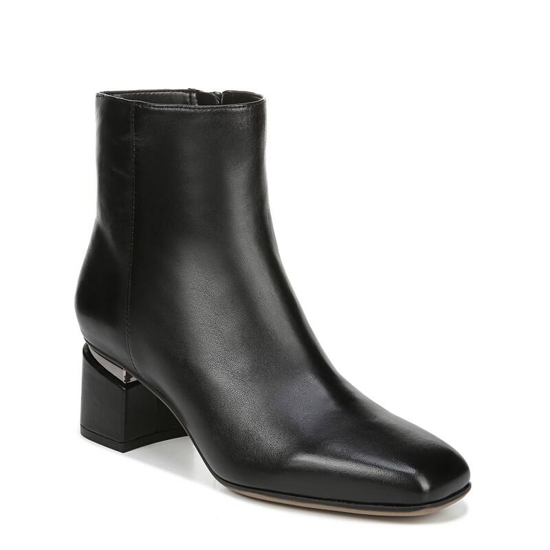 Franco Sarto Marquee Booties (Black Leather)