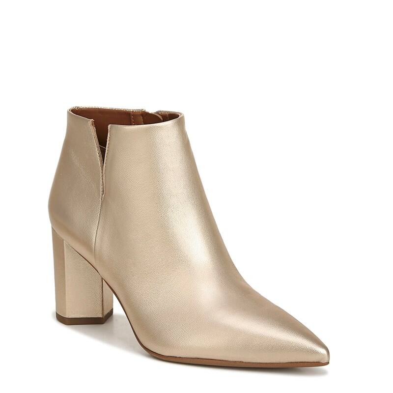 Franco Sarto Women's Nest Booties (Gold Leather)