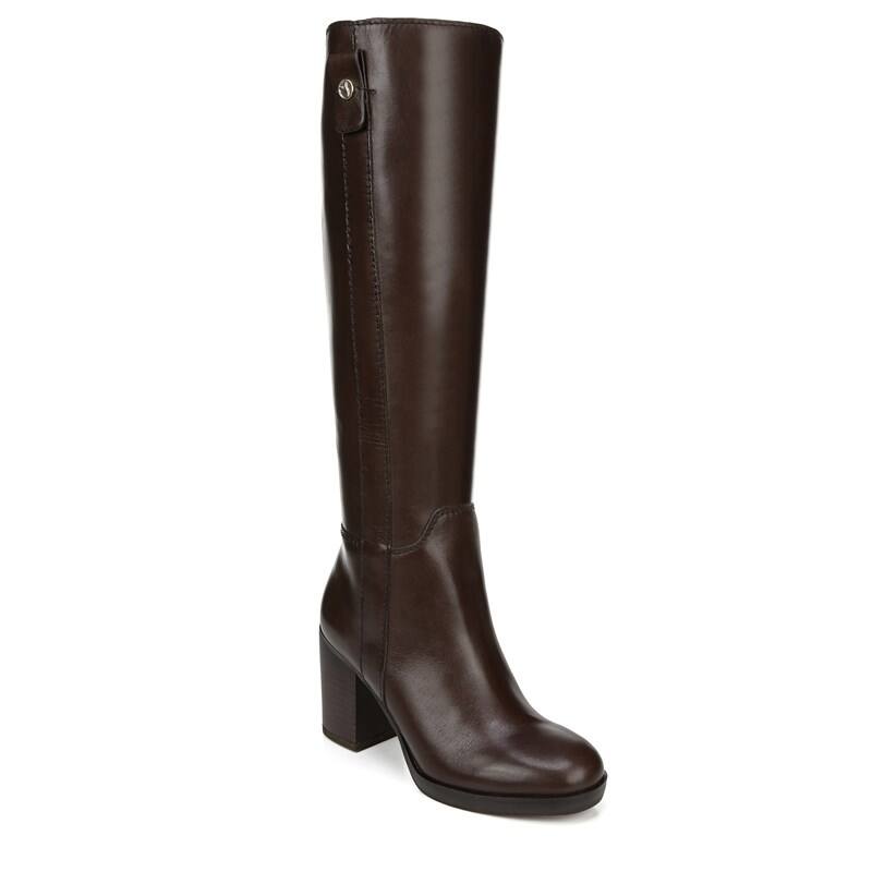 Franco Sarto Kendra Boots (Brown Leather)