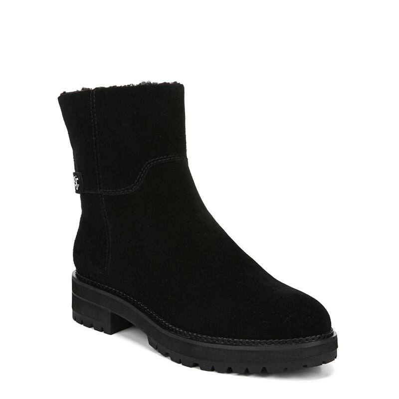Franco Sarto Roalba Boots (Black Waterproof Suede)