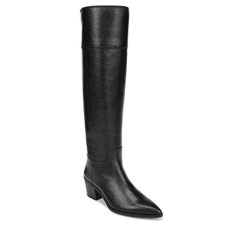 Franco Sarto Shannon Boots (Black Leather)
