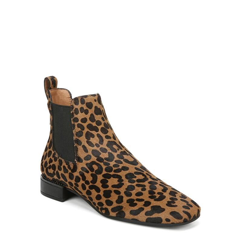 Sarto by Franco Sarto Heather 2 Booties (Leopard Print Calf Hair)