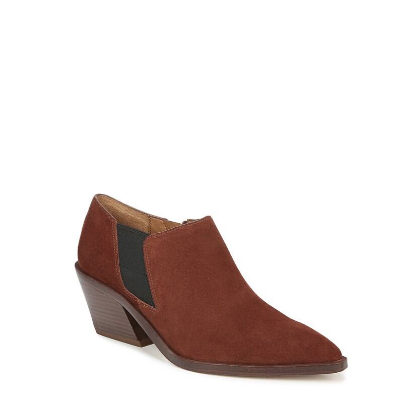 Sarto by Franco Sarto Women's Bleecker Booties (Dark Rust Suede)