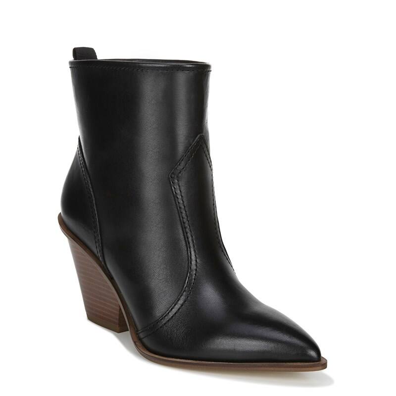 Sarto by Franco Sarto Women's Valentina Booties (Black Leather)